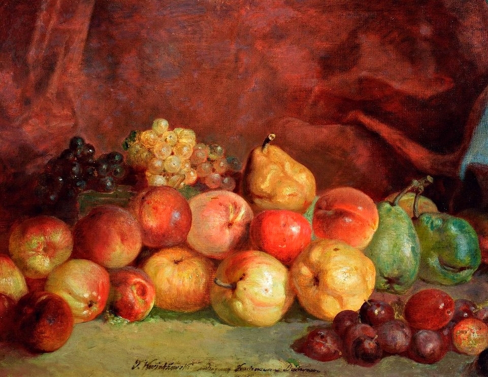 Still Life (Fruits) by Teofil Kwiatkowski