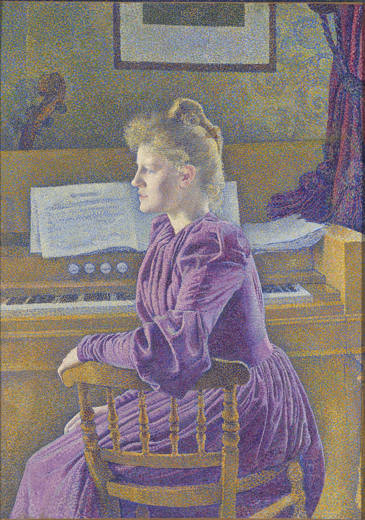 Maria Sèthe by Théo van Rysselberghe