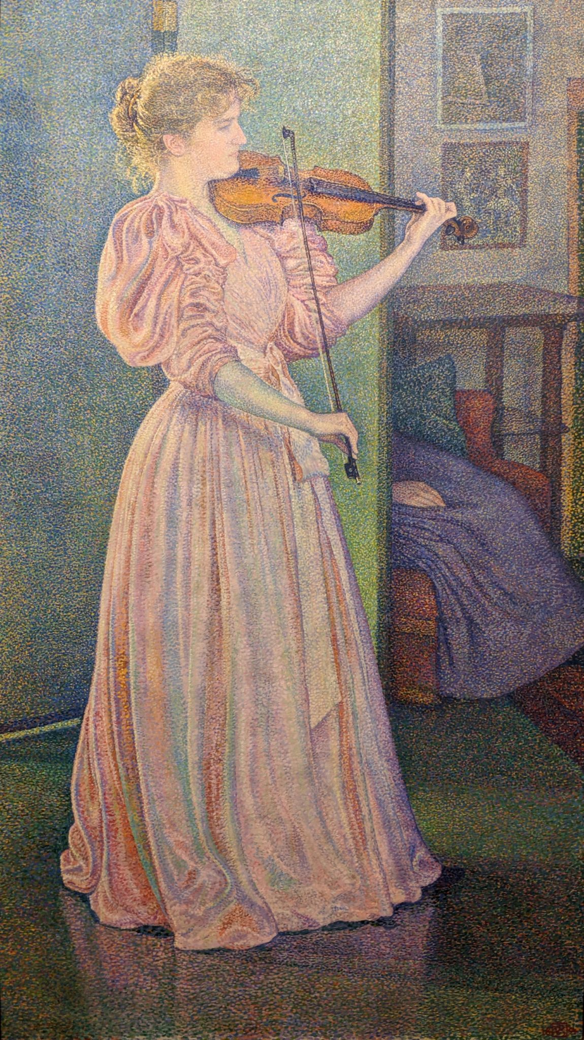 Portrait of Irma Sèthe by Théo van Rysselberghe