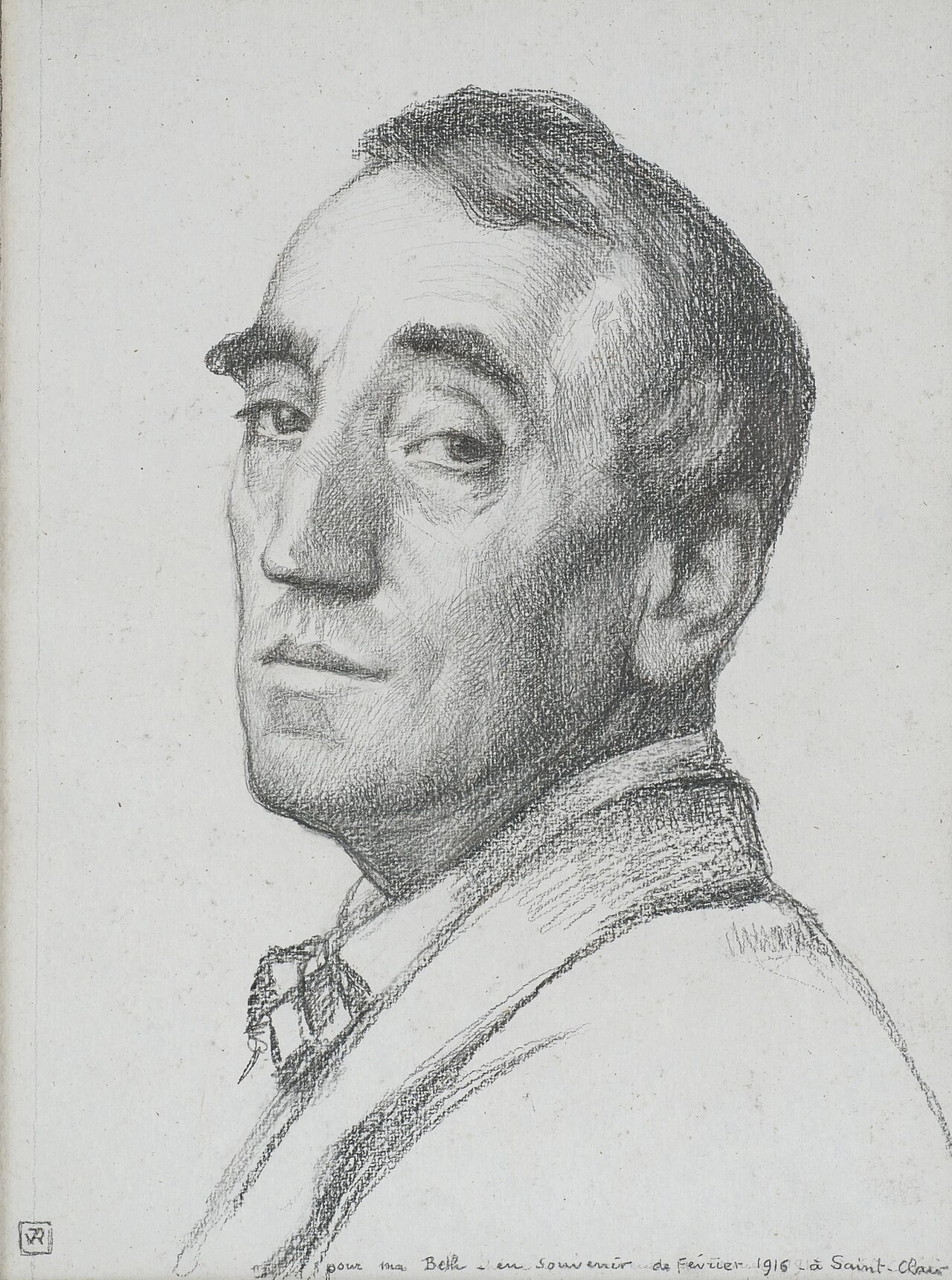 Portrait of Théo van Rysselberghe