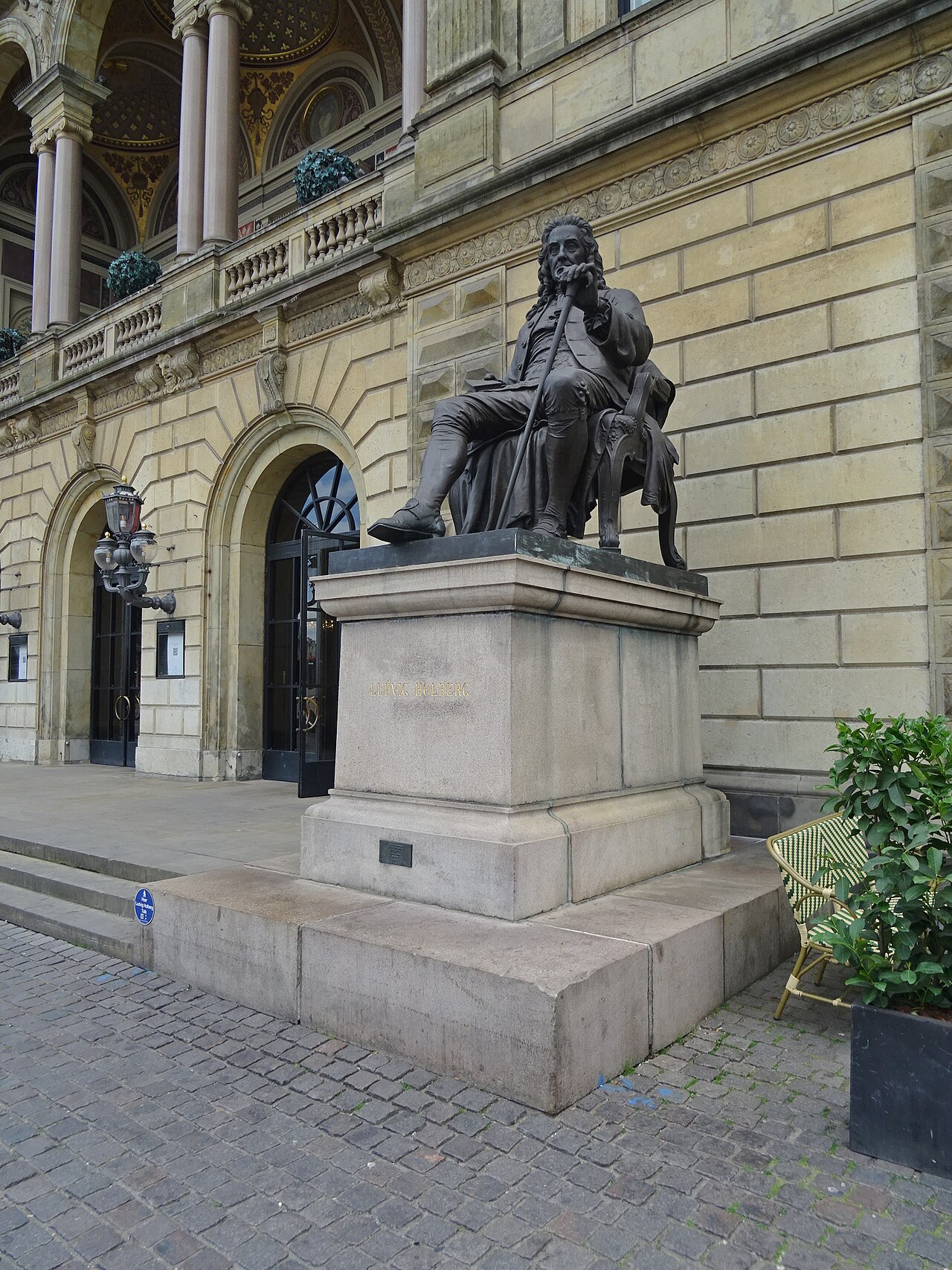 Ludvig Holberg by Theobald Stein