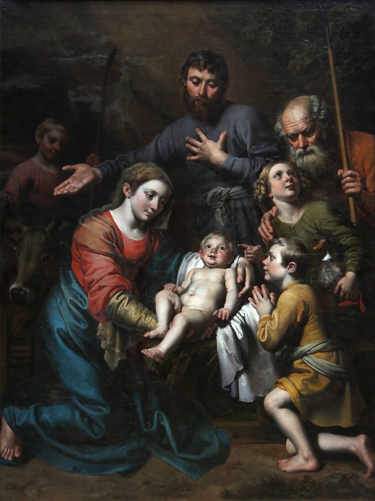 Adoration of the Shepherds by Theodoor van Loon