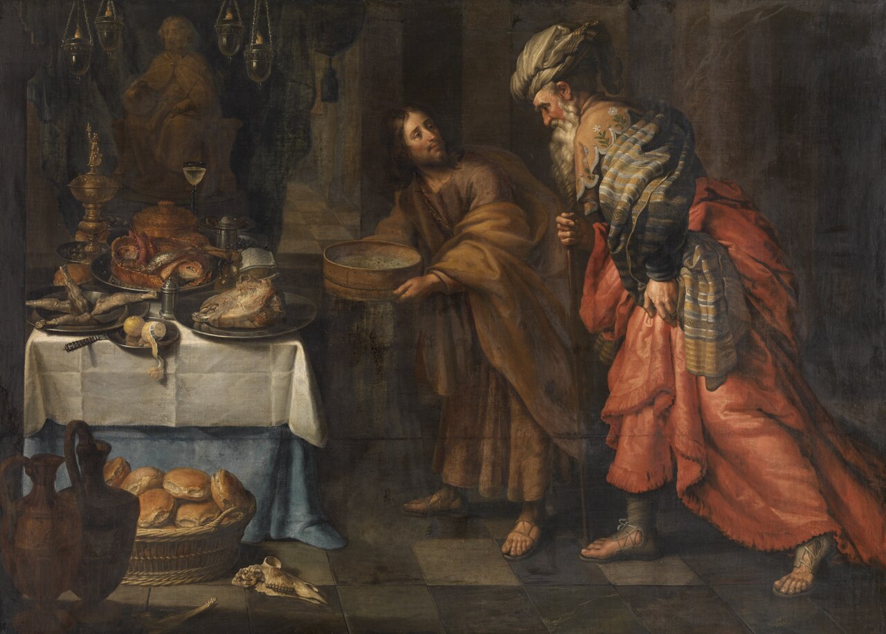 Daniël décrouvant l'imposture des prêtres de Baäl by Theodoor van Loon