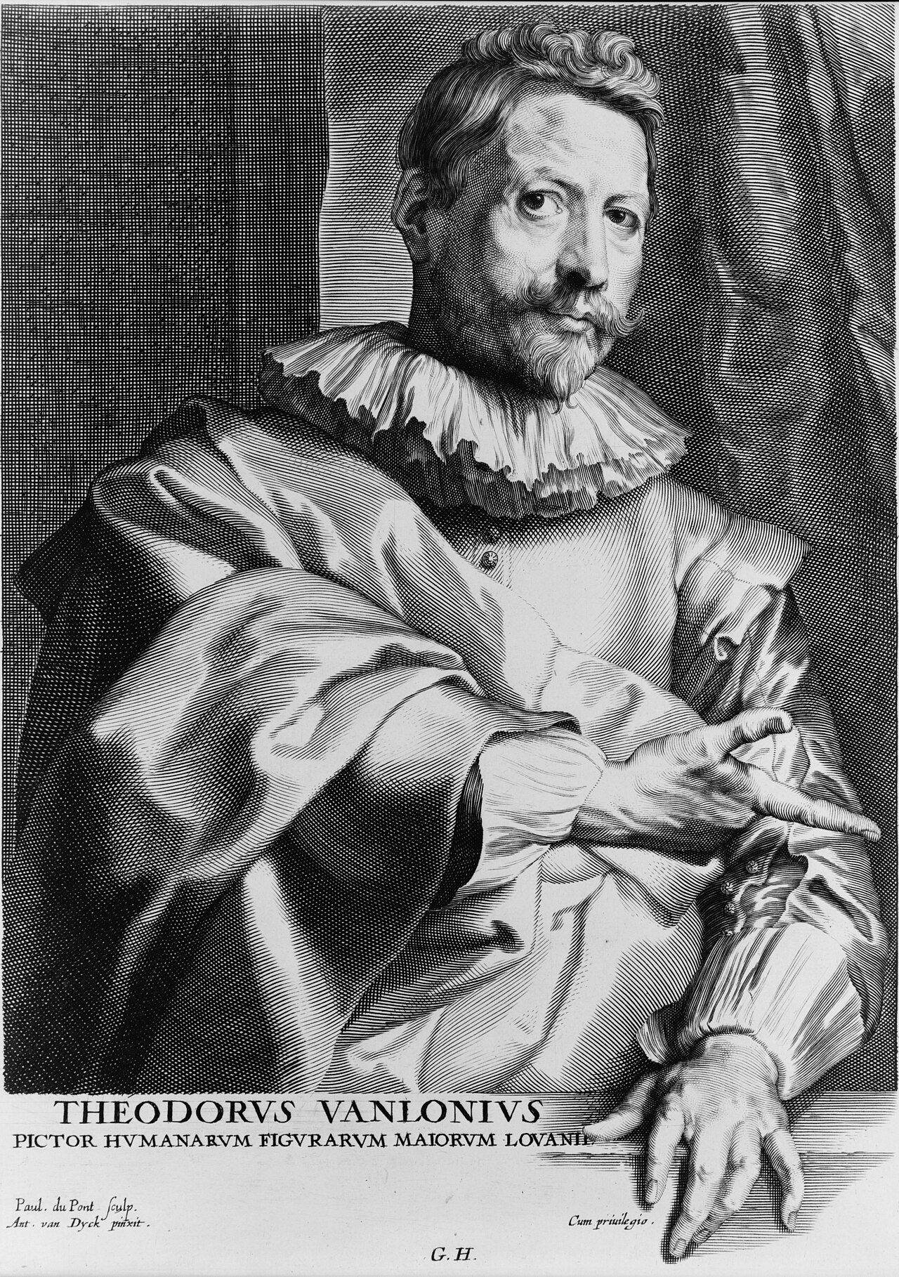 Portrait of Theodoor van Loon