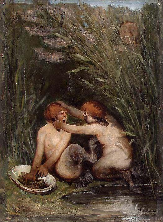 The Pleasure of having Children by Theodor Kittelsen