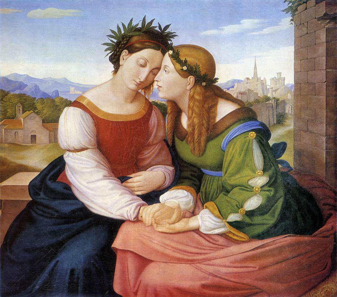 Italia and Germania by Theodor Rehbenitz