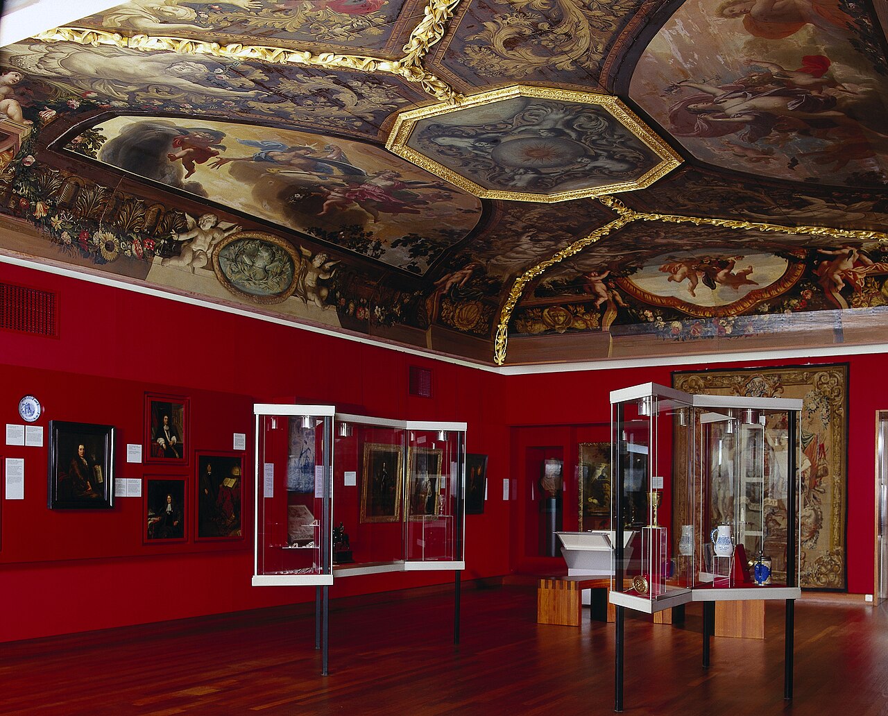 Ceiling with representations of Morning and Evening by Theodor van der Schuer