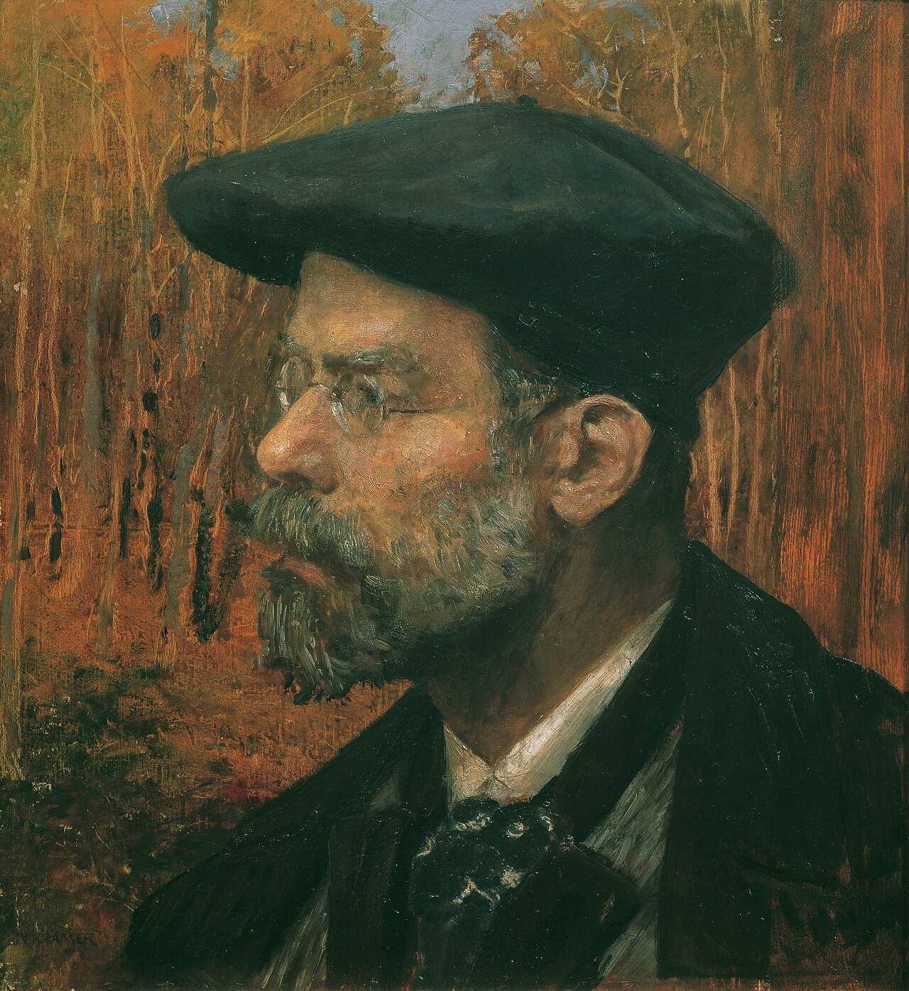 Portrait of Theodor von Hörmann