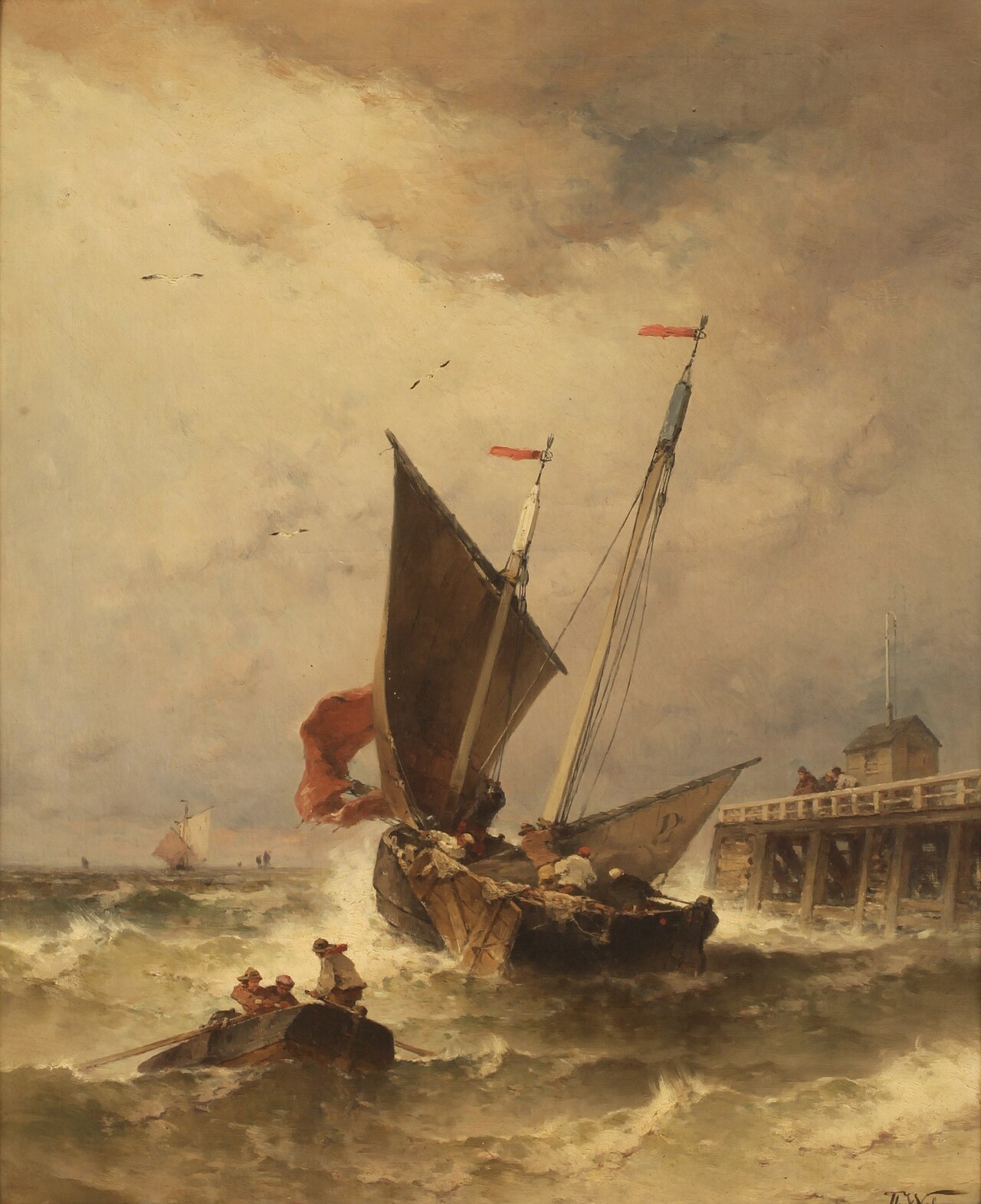 Marine by Theodore Alexander Weber