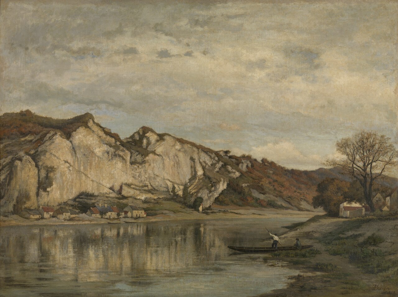 Rocher de Frêne near Profondeville by Théodore Baron