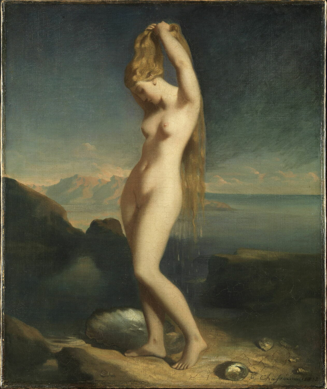Venus of the sea by Théodore Chassériau