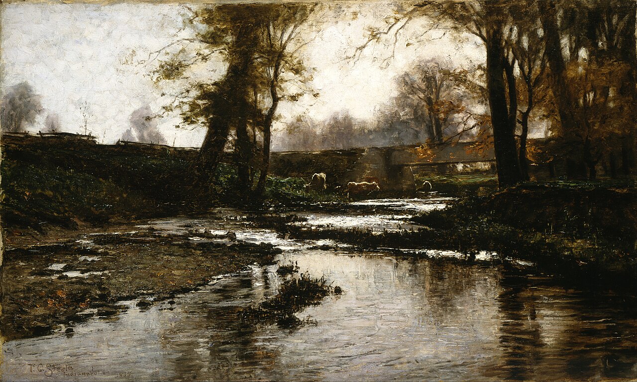 Pleasant Run by Theodore Clement Steele