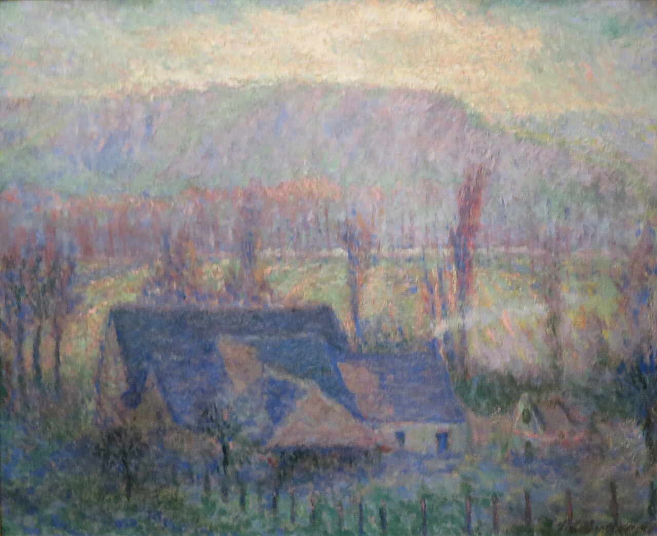 Cottage at Giverny by Theodore Earl Butler