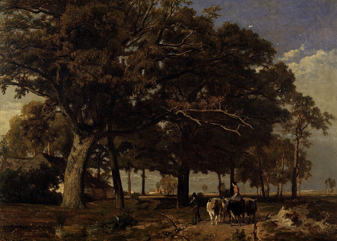 Landscape in the Dauphiné by Théodore Fourmois