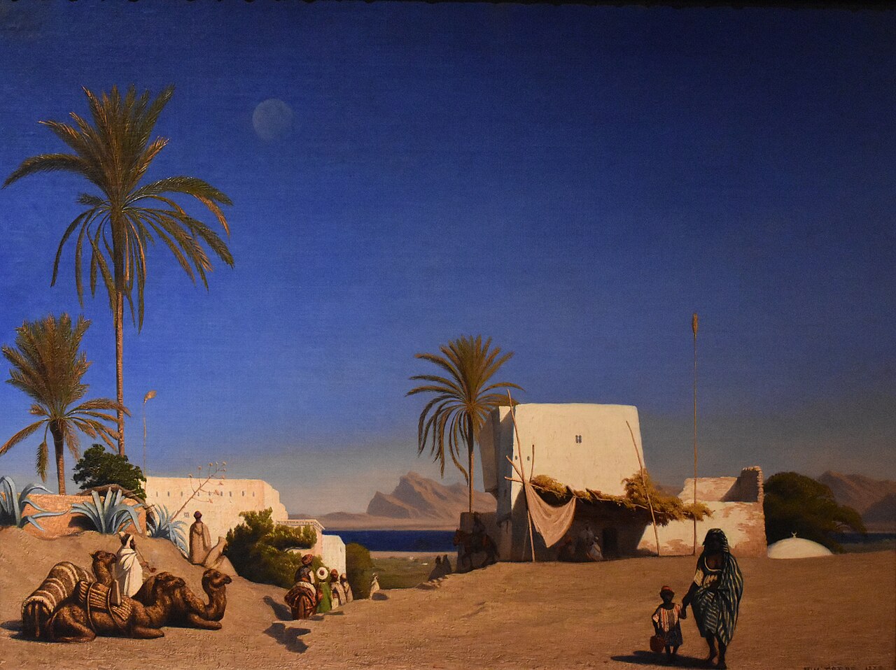 Charles-Théodore Frère - Paysage d'Algérie by Théodore Frère