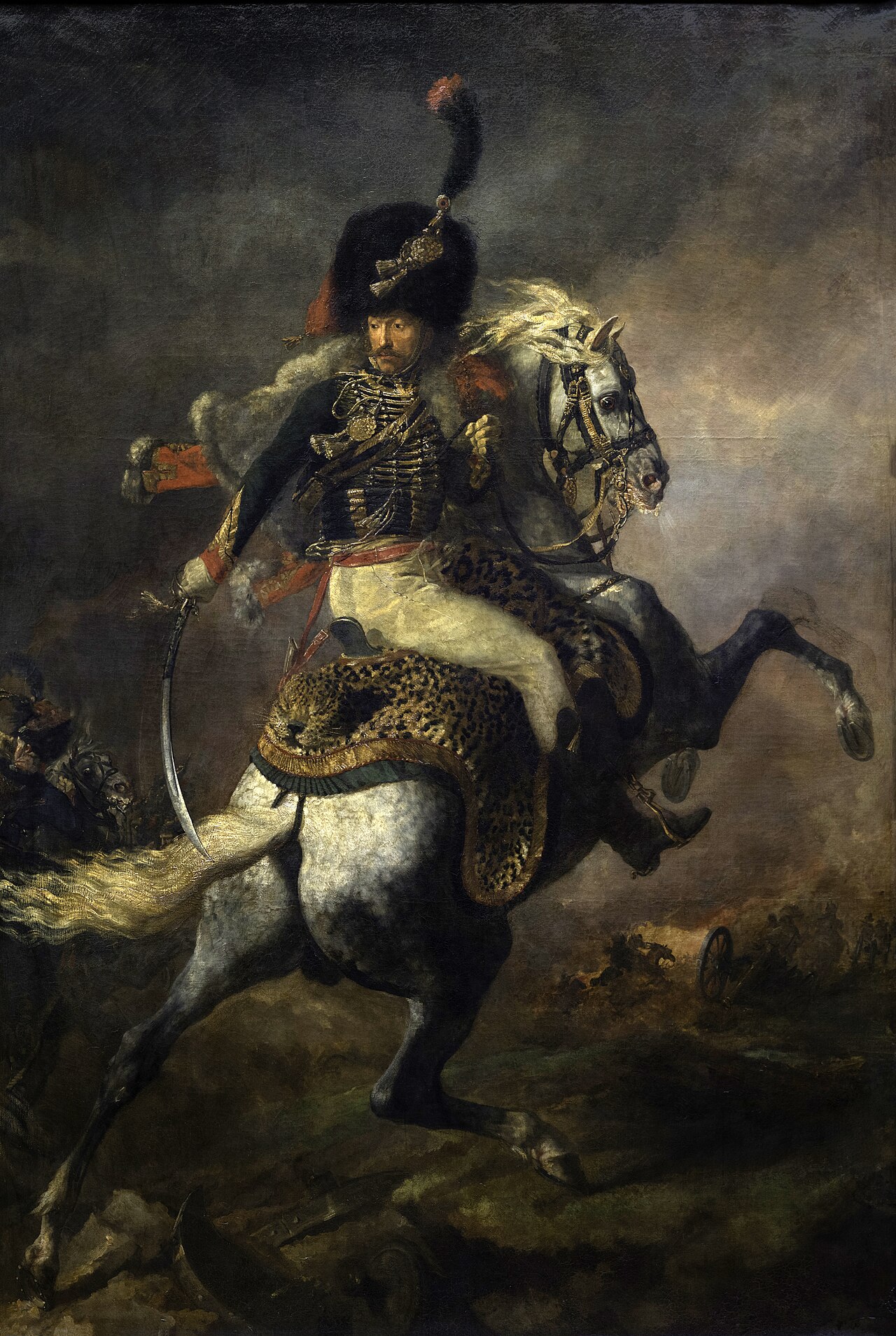 The Charging Chasseur by Théodore Géricault