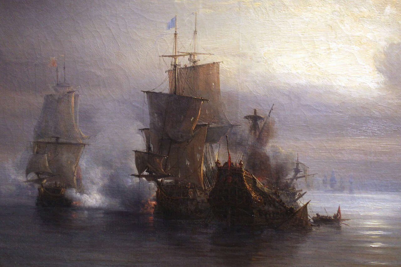 Victoire et mort du chevalier de Saint Pol by Théodore Gudin