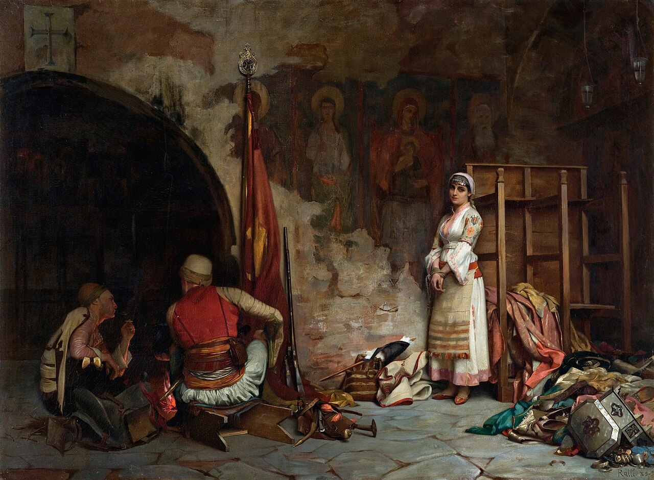 The Captive (Turkish Plunder) by Théodore Ralli