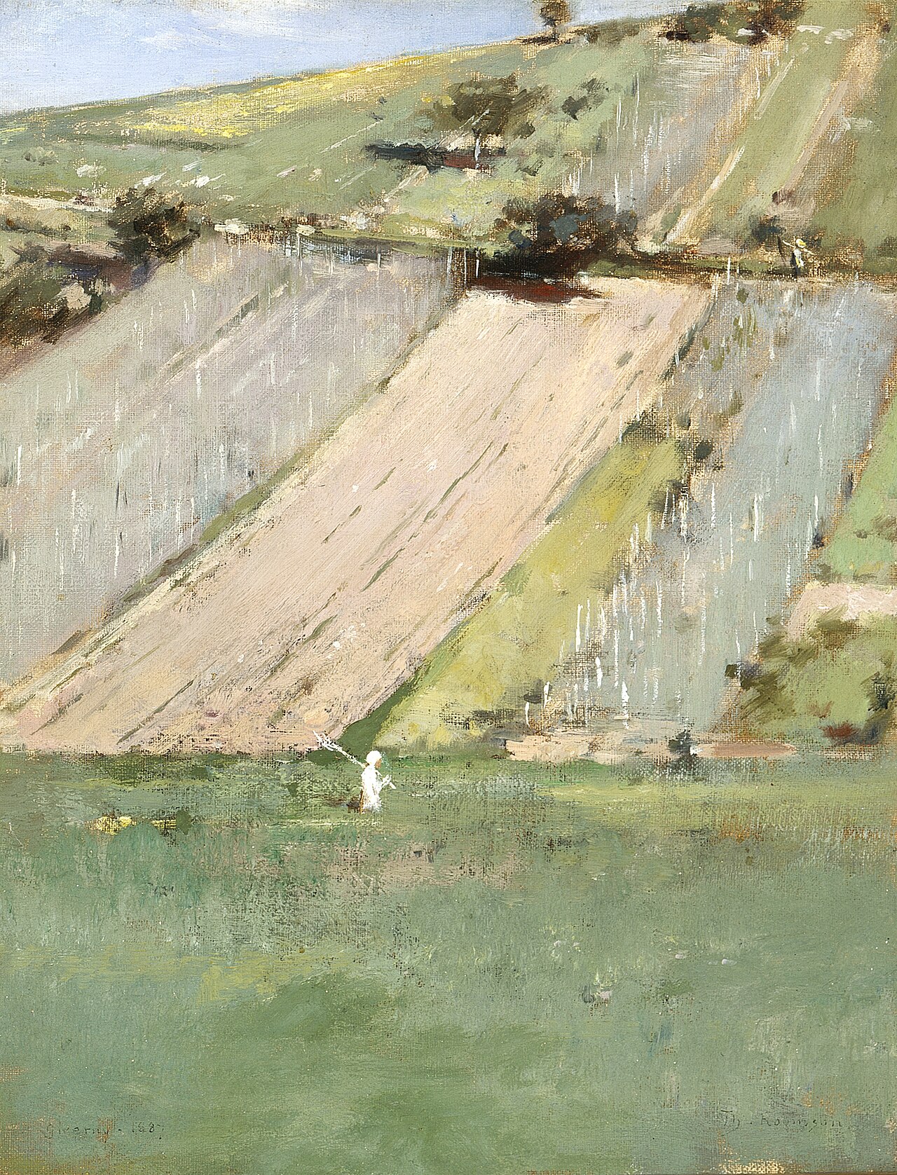 Valley of the Seine, Giverny by Theodore Robinson