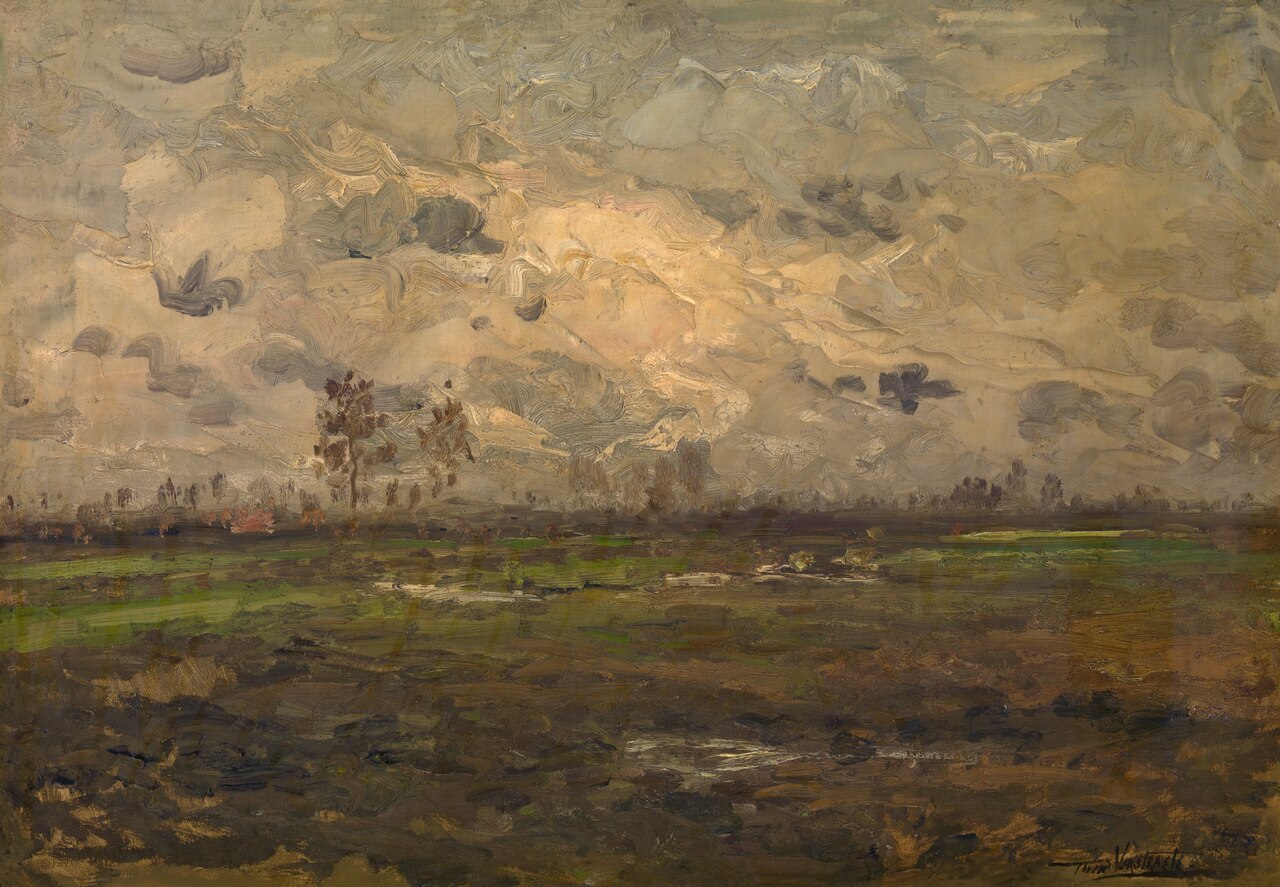 The heath by Théodore Verstraete