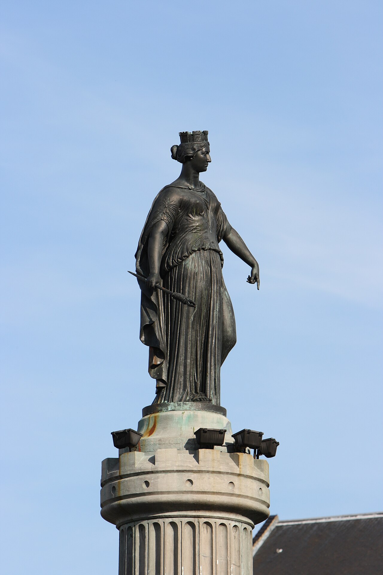 Column of the Goddess by Théophile Bra