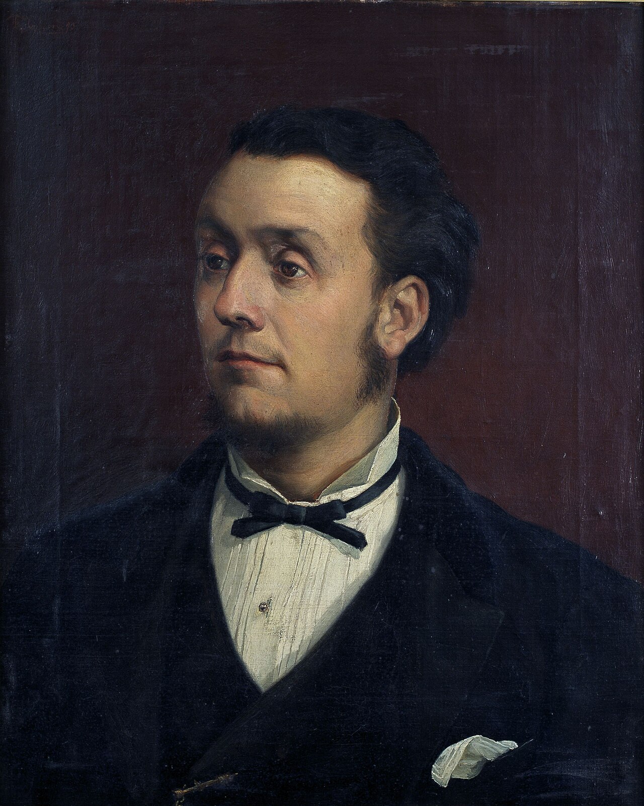 Portrait of the Artist Gustave Kasteleyn by Theophile Marie Francois Lybaert