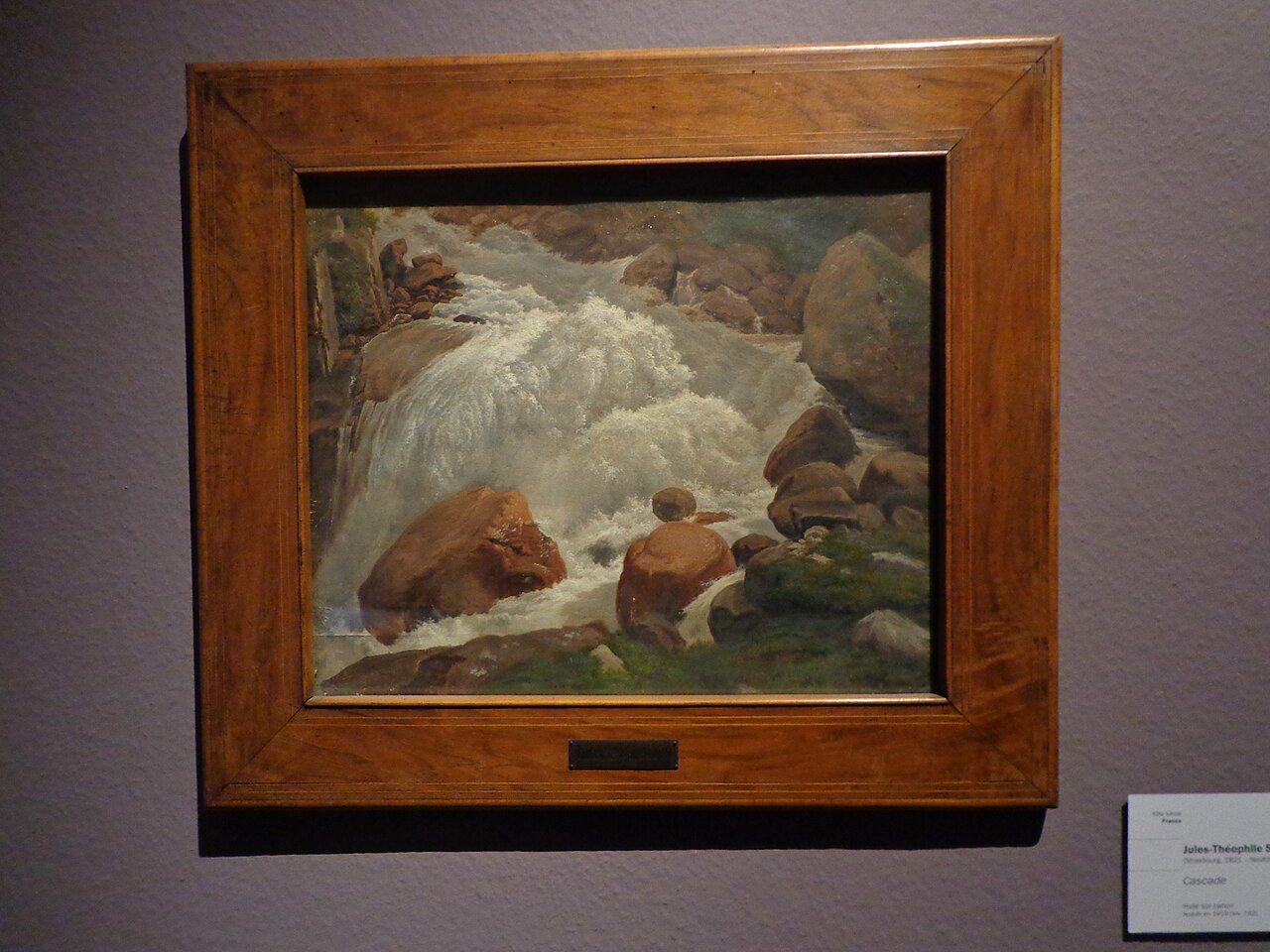 Waterfall by Théophile Schuler