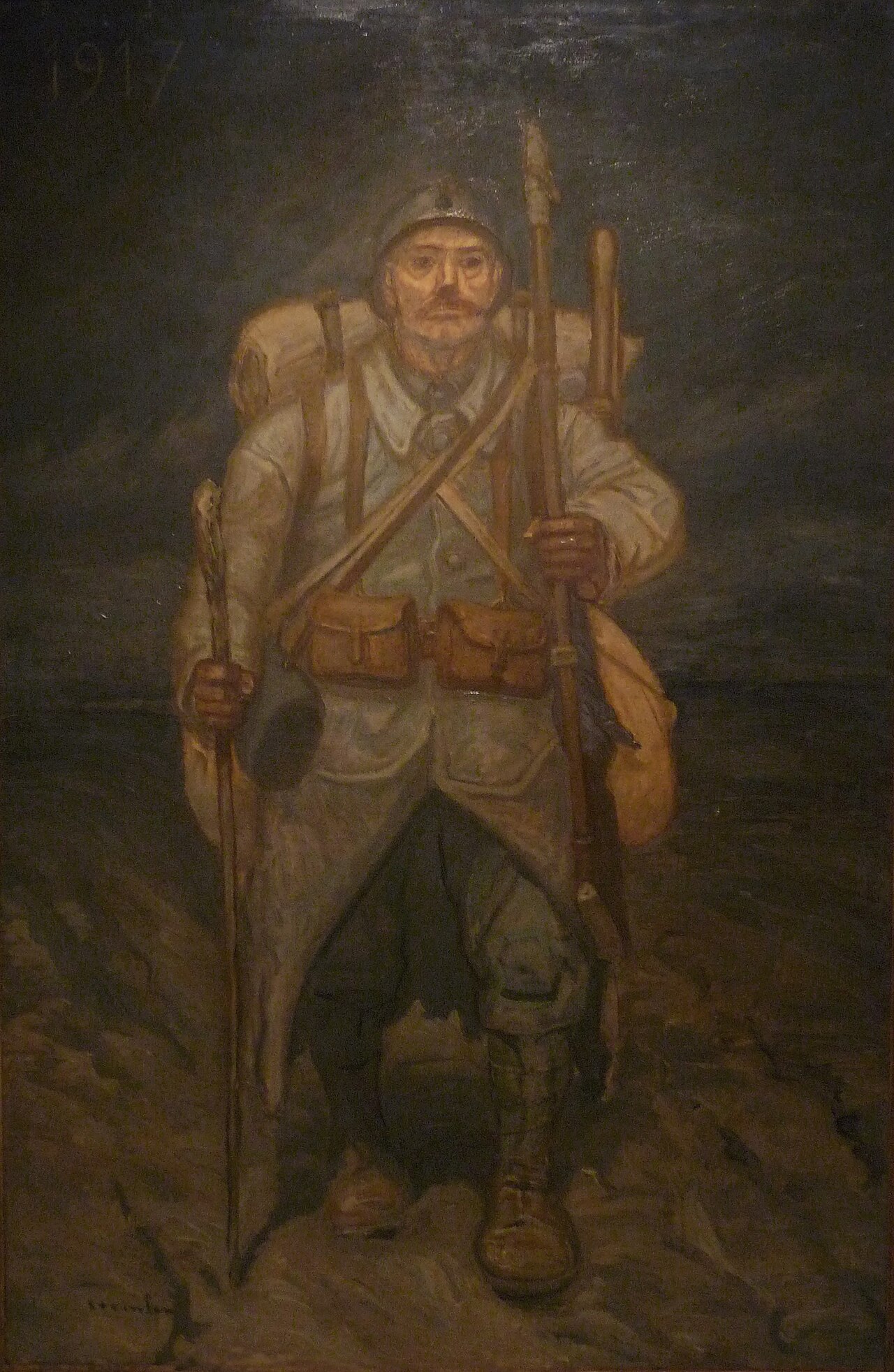 Poilu by Théophile Steinlen