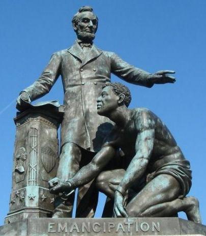 Emancipation Memorial by Thomas Ball