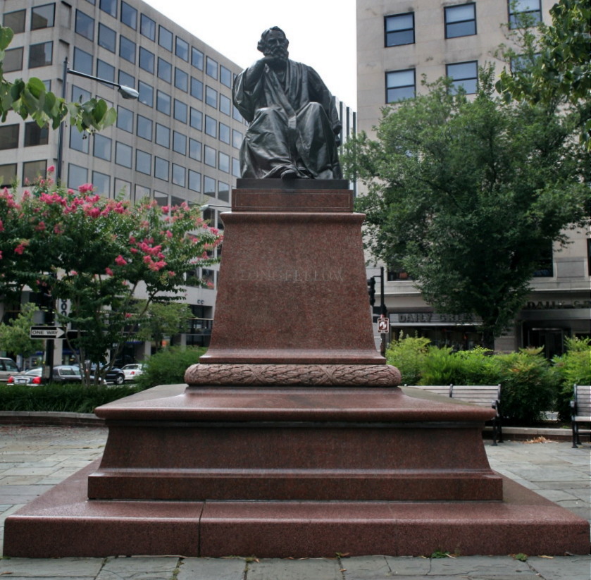 Henry Wadsworth Longfellow Memorial by Thomas Ball