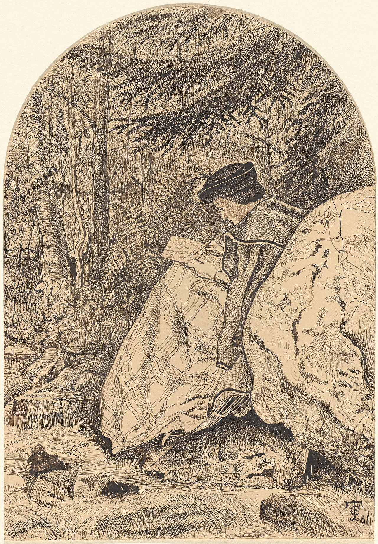 Sketching from Nature by Thomas Charles Farrer