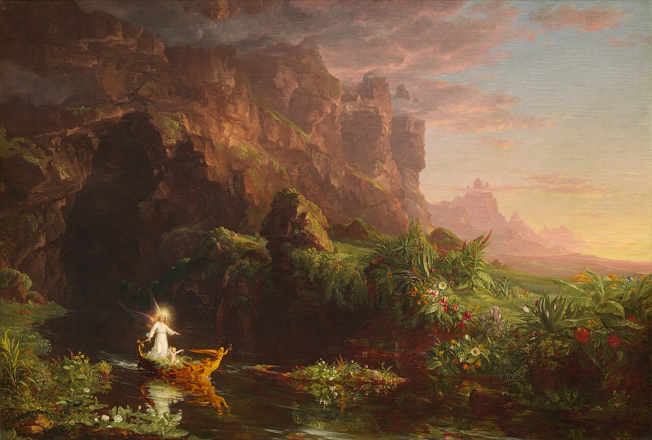 The Voyage of Life by Thomas Cole
