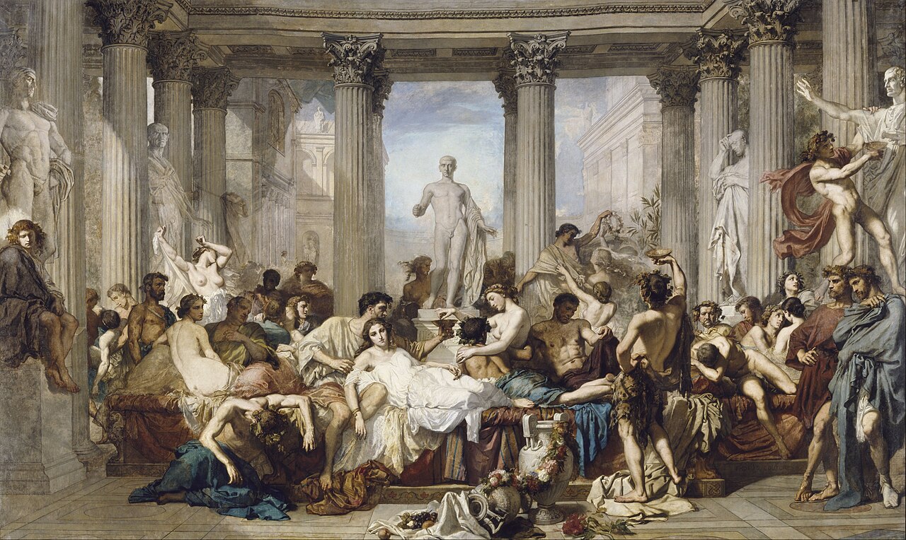 The Romans of the Decadence by Thomas Couture
