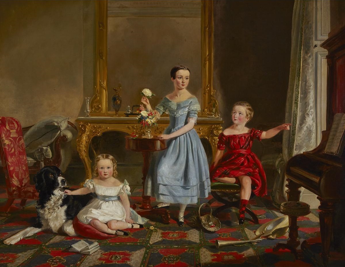 The Grandchildren of the Duke of Wellington by Thomas Crane