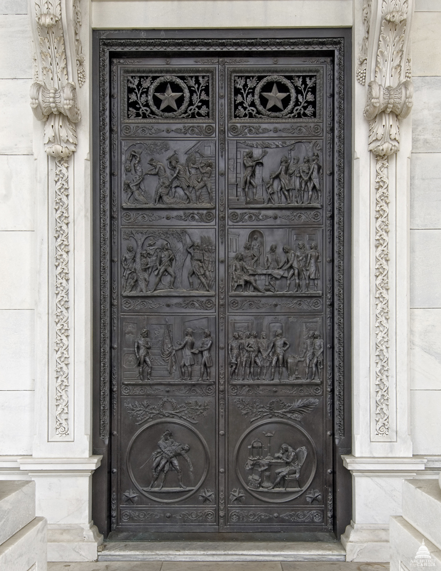 Revolutionary War Door by Thomas Crawford