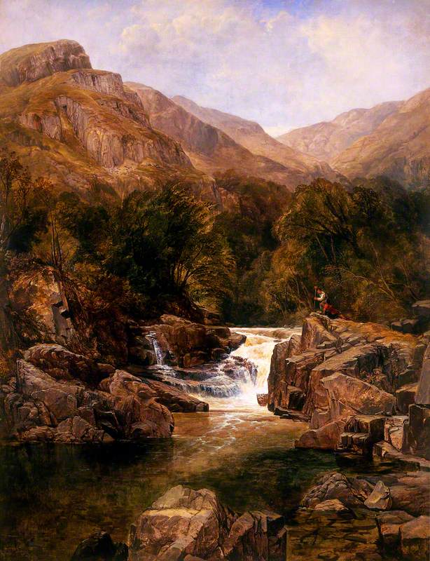 Scene on the Tummel, Perthshire by Thomas Creswick