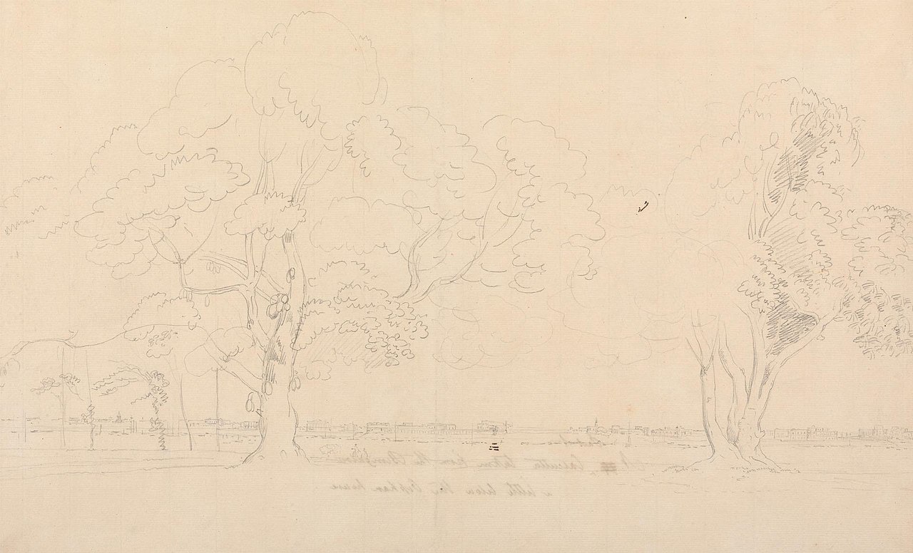 Part of Calcutta Taken From the B[...]mgalow a Little Below the Orphan House by Thomas Daniell