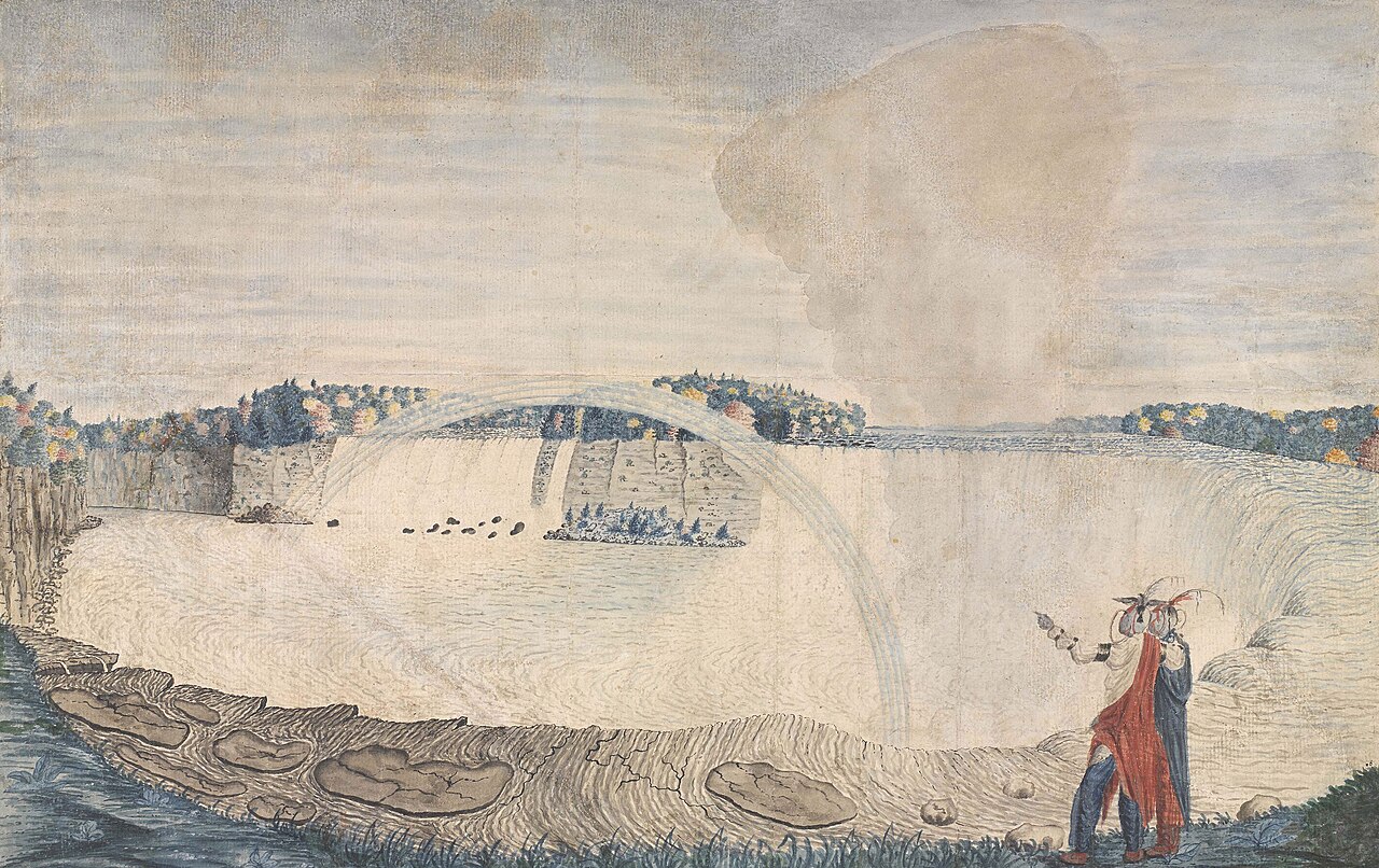 An East View of the Great Cataract of Niagara by Thomas Davies