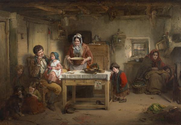 Home and the Homeless by Thomas Faed