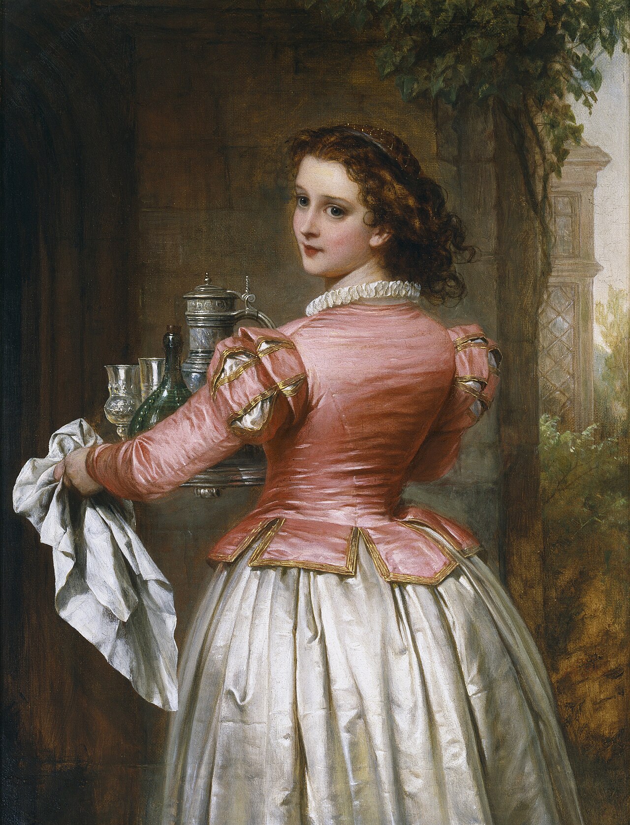 Anne Page by Thomas Francis Dicksee