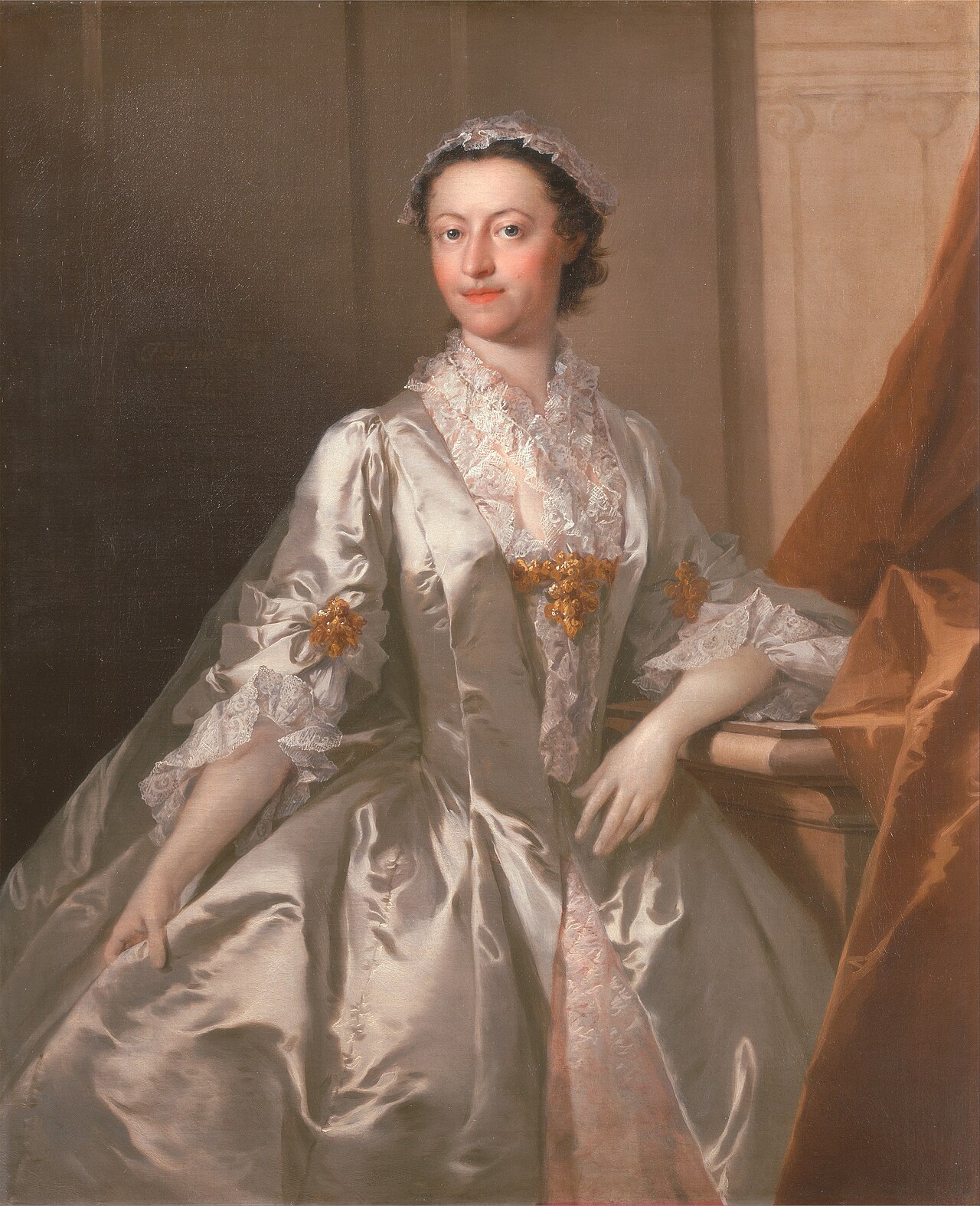 A Woman, Traditionally Identified as Mrs.Wardle by Thomas Frye