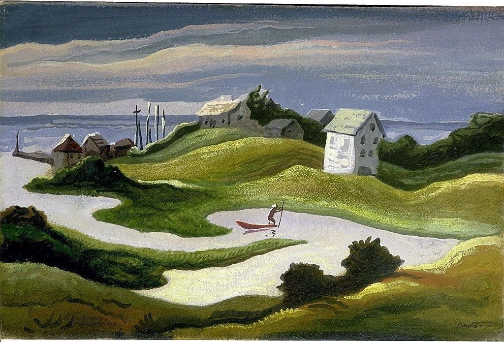 Chilmark Landscape by Thomas Hart Benton