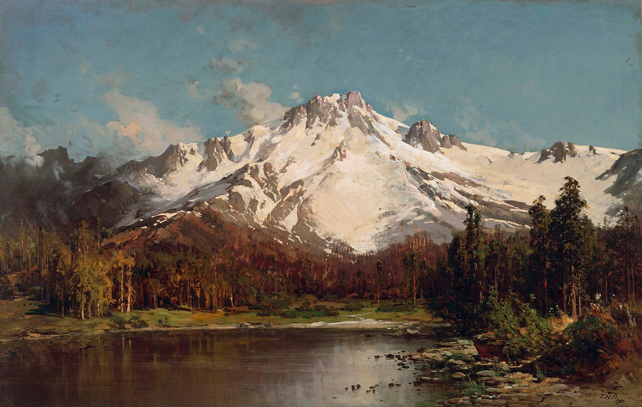 Mount Tallac from Lake Tahoe by Thomas Hill