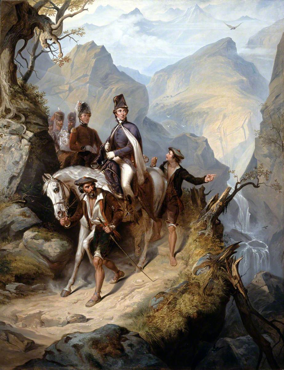 Wellington at Sorauren, 27 July 1813 by Thomas Jones Barker