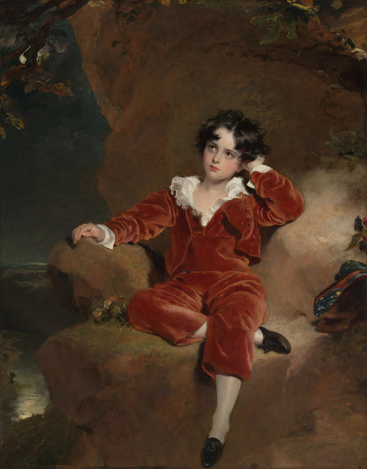 The Red Boy by Thomas Lawrence