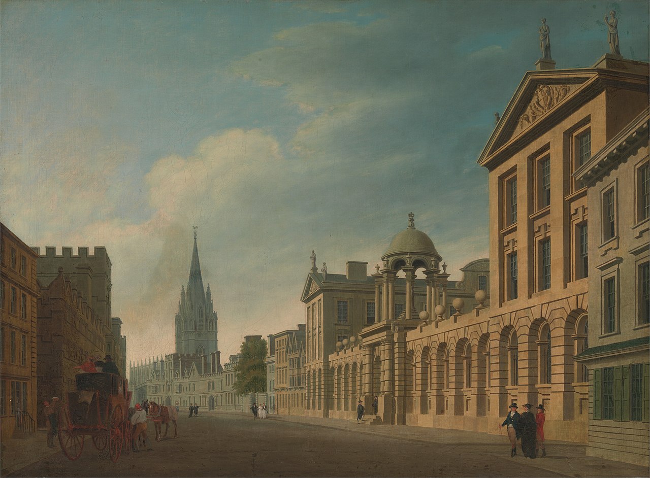 High Street, Oxford by Thomas Malton
