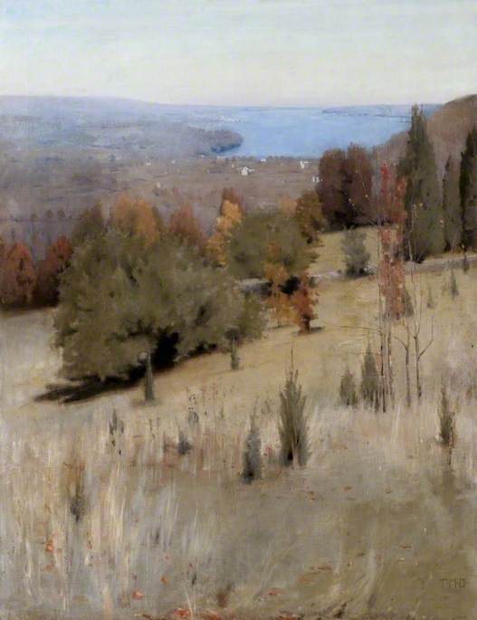 The Hudson River by Thomas Millie Dow