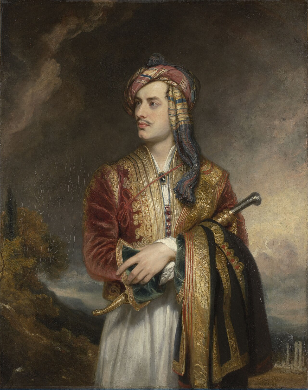 George Gordon Byron (1788–1824), 6th Baron Byron, Poet by Thomas Phillips