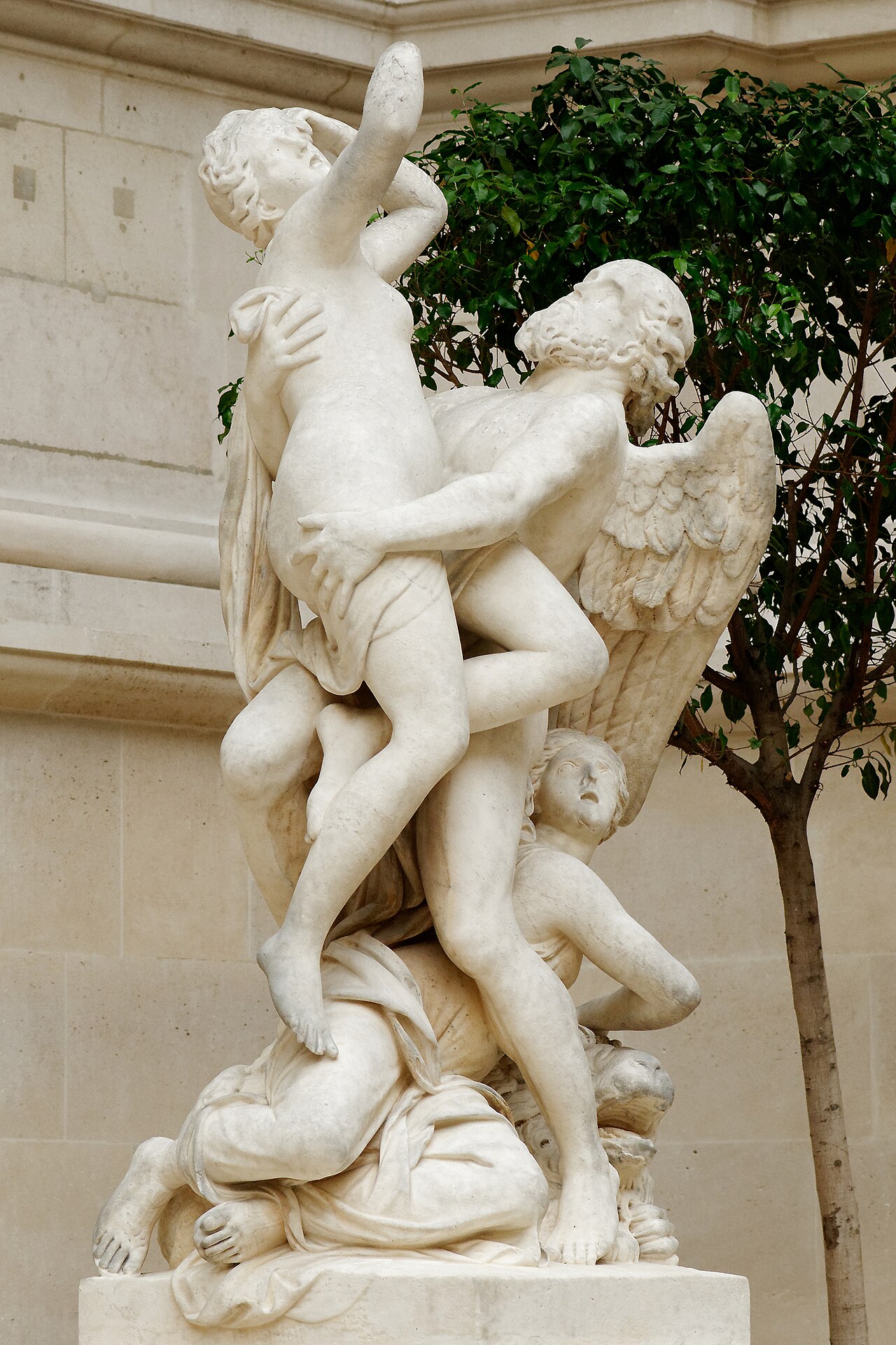 Enlèvement de Cybèle par Saturne by Thomas Regnaudin