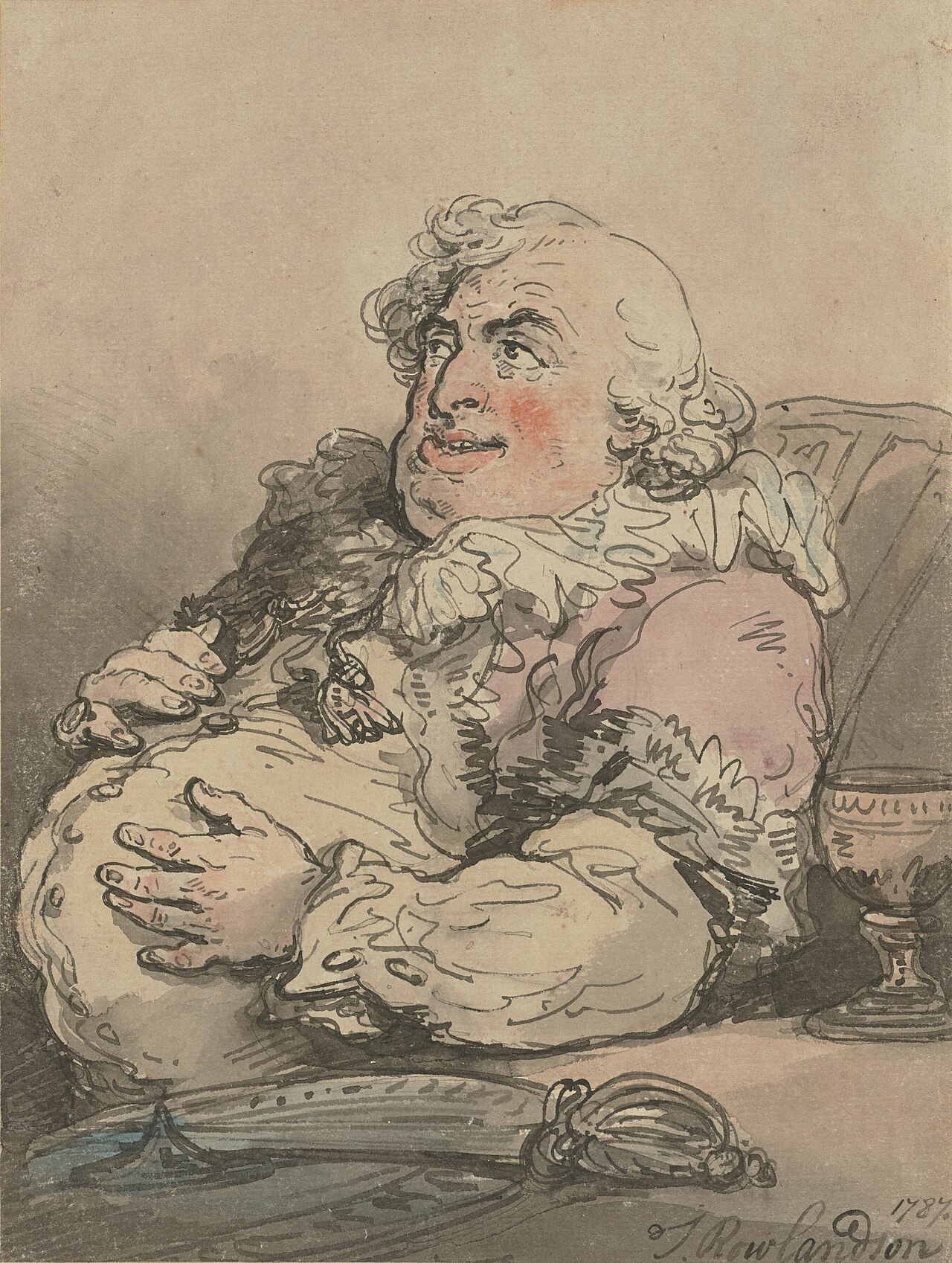 Discomforts of an epicure by Thomas Rowlandson